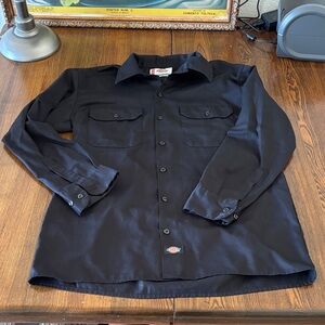Dickies Men’s Black Long Sleeve Shirt